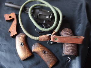 Gun grips & lanyard set Revolver Nagant M1895 (A)