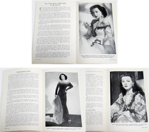 ヴィンテージ Hedy Lamarr 小冊子/ 40s,DISHONOURED LADY,30s,ハリウッド女優,ヘディ ラマー,雑誌,Dennis O'Keefe,John Loder,アンティーク_画像3