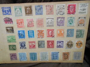 Ｘ13-4 海外　外国　使用済み切手　76枚　オランダ　ドイツ　スウェーデン