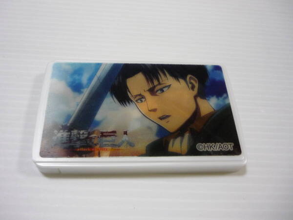 【送料無料】ケース リヴァイ タブレット(ケースのみ) 「進撃の巨人」 ローソン キャンペーン第2弾 / チェンジング3Dシールタブレット