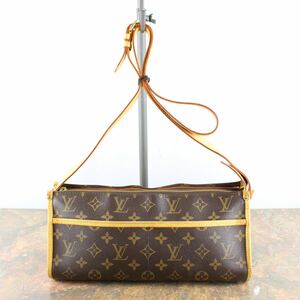 LOUIS VUITTON M40008 DU4097 MONOGRAM PATTERNED SHOULDER BAG MADE IN FRANCE/ルイヴィトンポパンクールモノグラム柄ショルダーバッグ