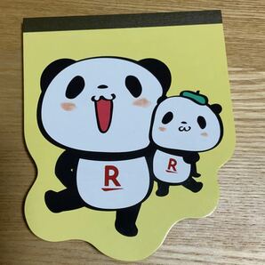 お買い物パンダ　メモ帳　Okaimono Panda Rakuten panda