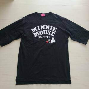 大セール♪人気希少レア　ディズニーリゾート購入 ミニーマウス　カットソー　ビッグシルエットTシャツ