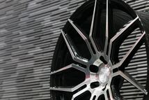 22インチ 4本セット T&T forged 鍛造 ホイール アウディ 全車種に対応 A8 S8 Q8 A7 Q7 S7 A6 S6 Q5 S Q5 RS 等に 好みの色でオーダーで作製_画像10