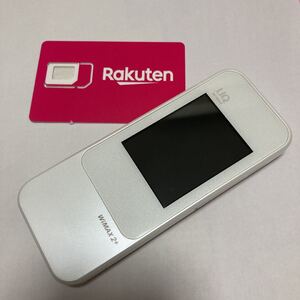 楽天UN-LIMIT設定済、通信モード切替操作可!Wi-FiルーターSpeed Wi-Fi NEXT W04 自動アップデートなし