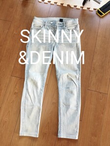 ジーンズ メンズ スキニー デニム SKINNY &DENIM