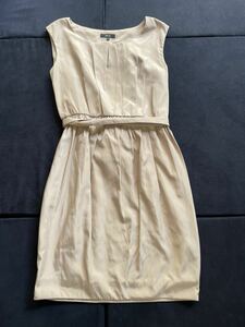  beautiful goods COMME CA ISM Comme Ca Ism lady's One-piece no sleeve beige 