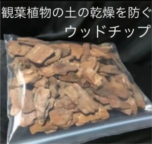 観葉植物の土の乾燥を防ぐ♪ウッドチップ インテリアバーク 約180g