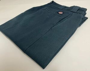 90s 希少 USA製 DICKIES ディッキーズ ワークパンツ ネイビー TALON ZIP w30 ビンテージ アメリカ製 #41