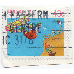  used stamp Australia 0201