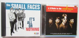 【送料無料】It's All Or Nothing Small Faces スモール・フェイセス モッズ 2枚 A Tribute To The Small Faces Primal Scream Buzzcocks