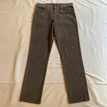 80s Lee 200 GRAY CORDUROY PANTS MADE IN USA ヴィンテージ ビンテージ グレー 灰色 コーデュロイパンツ アメリカ製 USA製 70s アメカジ _画像2