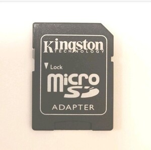 KingstonキングストンmicroSDアダプタ microSD→SD変換