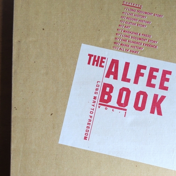 vol.1 THE ALFEE BOOK 写真集 ヒストリー　LONGWAYTOFREEDAM