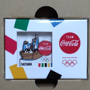 コカコーラ 東京オリンピック2020 ピンバッジ 埼玉県