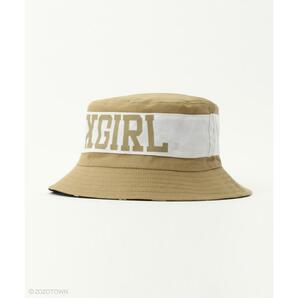 【X-girl Stages】 REVERSIBLE BUCKET HAT（S～M）