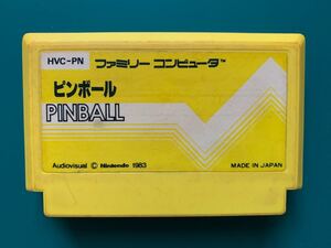 ファミコンソフト ピンボール ジャンク品