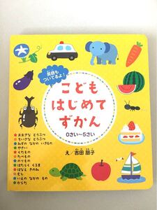 知育絵本 こどもずかん 英語図鑑 0、5才から2歳向け絵本