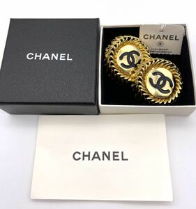 シャネル CHANEL ゴールドカラー ココマーク イヤリング