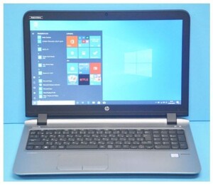 HP 450 G3 ♪ Corei3 6100U / 新品SSD 256GB / Win10 + Office2019 済み
