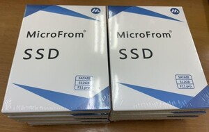 新品未使用 Microfrom SSD512GB 10個セット 送料無料保証3ケ月