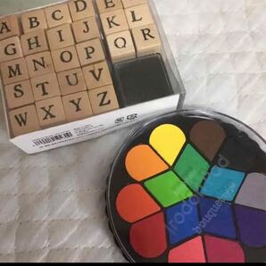 アルファベットスタンプ