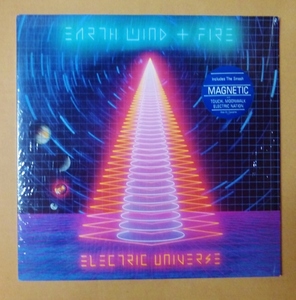 EARTH, WIND & FIRE 「ELECTRIC UNIVERSE」米ORIG [QC規格] ステッカー有シュリンク美品