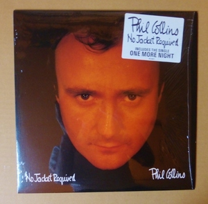 PHIL COLLINS「NO JACKET REQUIRED」米ORIG [両面RL刻印] ステッカー有シュリンク美品