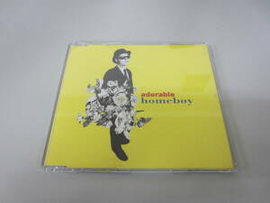 Adorable/Homeboy UK盤CD CRESCD140 ネオアコ シューゲイザー My Bloody Valentine OASIS Ride Slowdive Boo Radleys Verve Suede