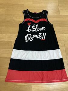 ロニィ　ノースリーブワンピース サイズL トップス　キッズ　ジュニア　女の子　タンクトップ チュニック　RONI 146～154 150センチ