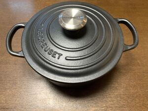 ルクルーゼ LE CREUSET ココットロンド 18cm マットブラック