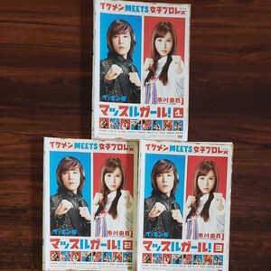 レンタル版DVD マッスルガール 全3巻 市川由衣 イ・ホンギ