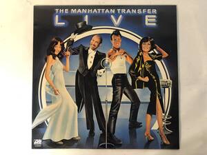 10930S UK盤 12inch LP★THE MANHATTAN TRANSFER/LIVE★K 50540