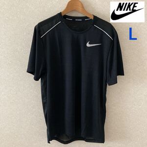 NIKE ナイキ Dri-FIT マイラー トップブラック メンズL ランニング