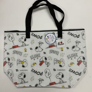 スヌーピー 保冷 保温 ビッグトートバッグ レジャーバッグ 保冷バッグ