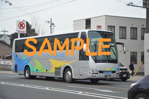 D-13[ bus photograph ]L version 1 sheets length electro- bus Aero Queen 