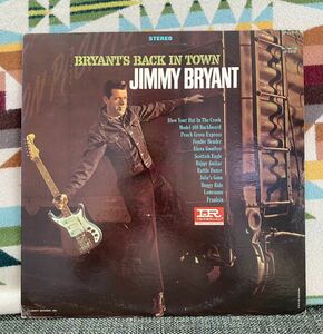 Jimmy Bryant 1966 US Original Stereo LP Bryant's Back In Town Imperial-12310 Guitar instrumental ロカビリー