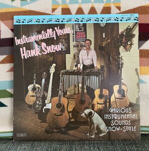 Hank Snow 1979 Canada Press LP Instrumentally Yours ハンクスノウ