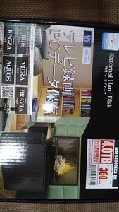 新品未開封 外付けハードディスク 4TB MAL34000EX3-BK