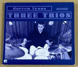 【CD】DARREN LYONS／THREE TRIOS《輸入盤》ダーレン ライオンズ《2010年 ピアノトリオ》