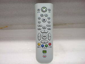 2109152 X-BOX360 media remote control present condition goods 