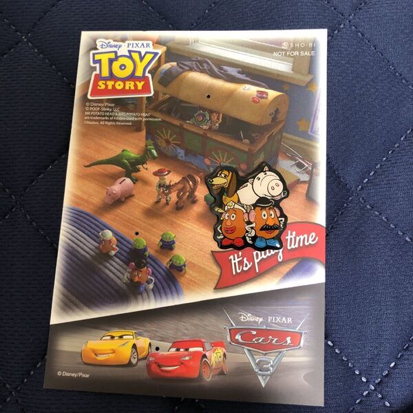 トイストーリー ポテトヘッド、ハム ピンバッジ 非売品