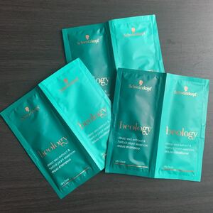 シャンプー&ヘアコンディショナー ヘンケル ビオロジーアクア サシェ 1回分 3セット