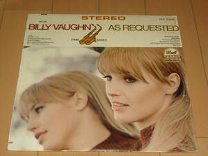 BILLY VAUGHN ／ ASREQUESTED　 LP盤　中古　