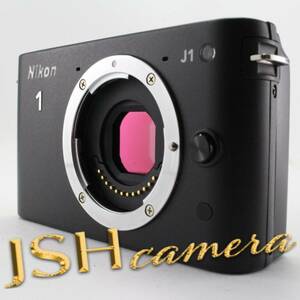 【中古】Nikon ミラーレス一眼カメラ Nikon 1 (ニコンワン) J1 (ジェイワン) ボディ ブラック N1 J1 BK
