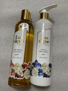 Lustique ディープセラムシャンプーリペア&クリームトリートメントモイスト