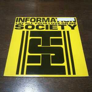 INFORMATION SOCIETY / LAY ALL YOUR LOVE ON ME / FUNKY AT 45/12インチ/ABBA/ELECTRO DISCO/TOMMY BOY