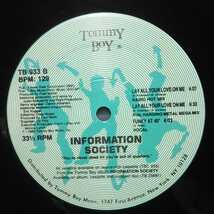 INFORMATION SOCIETY / LAY ALL YOUR LOVE ON ME / FUNKY AT 45/12インチ/ABBA/ELECTRO DISCO/TOMMY BOY_画像4