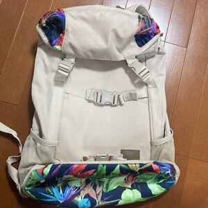 NIXON バッグ ベージュ×柄