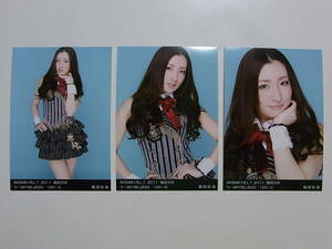 3種★AKB48×BLT 梅田彩佳 2011桜BOOK 特典生写真★う-SKYBLUE